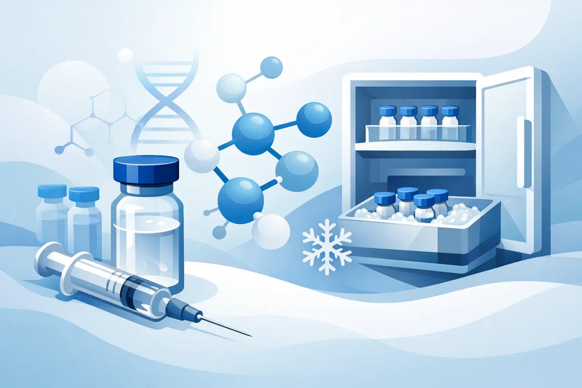 Cómo almacenar péptidos reconstituidos sin fallar