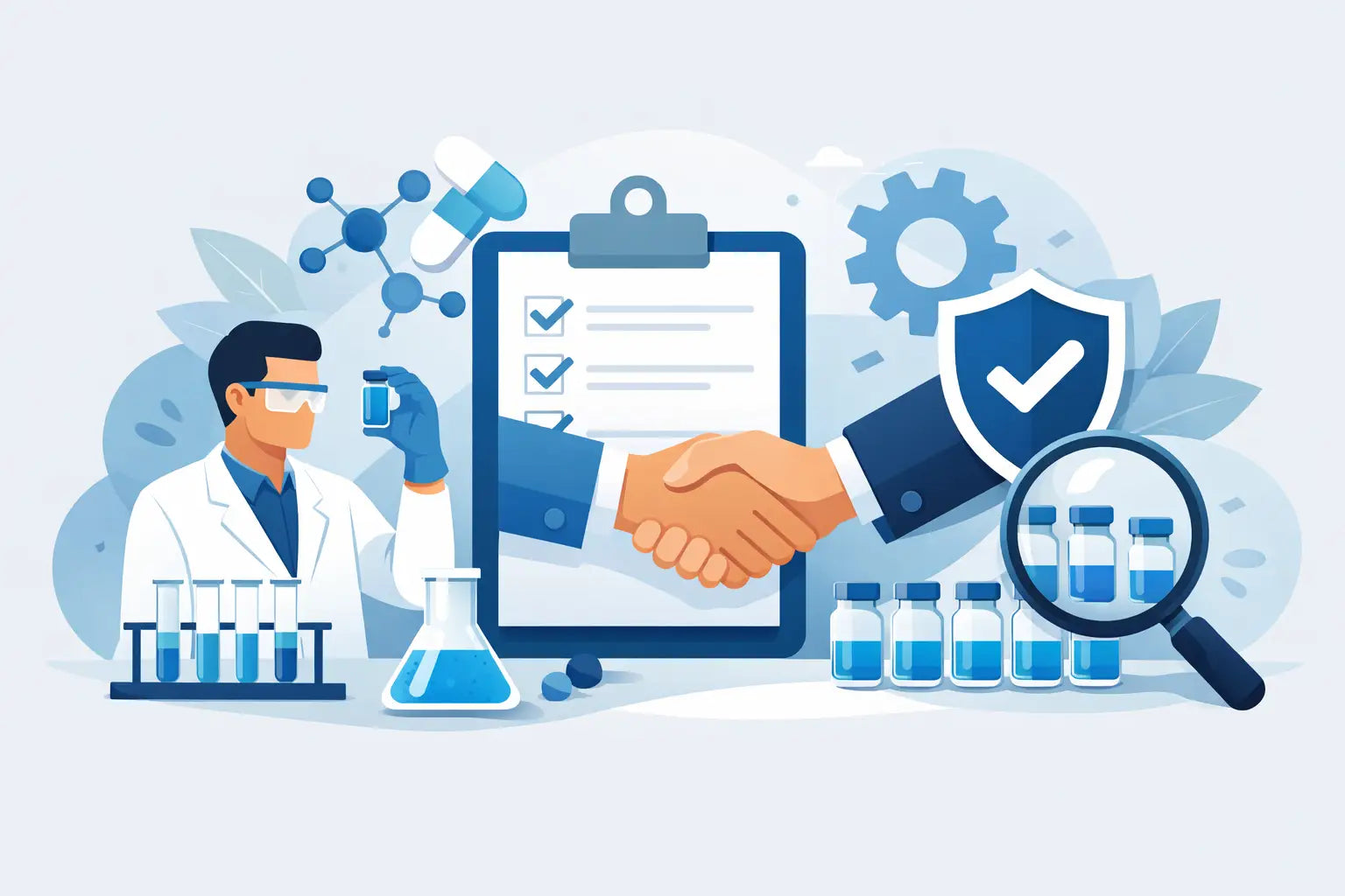 Proveedor confiable de peptidos: qué exige