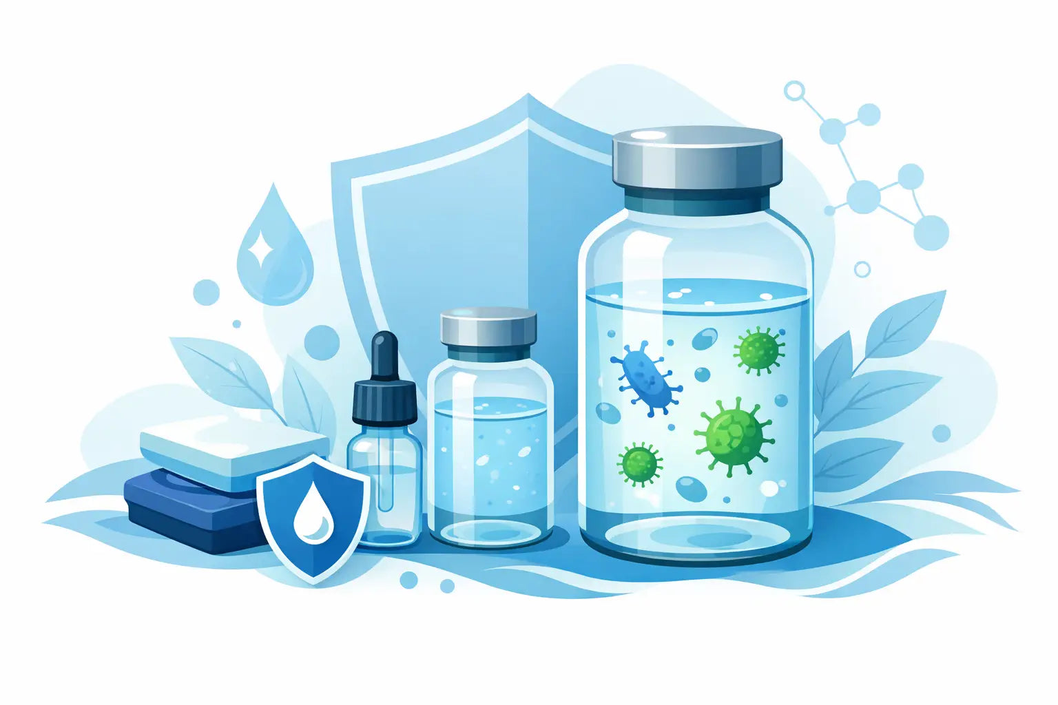 Cómo conservar agua bacteriostática correctamente