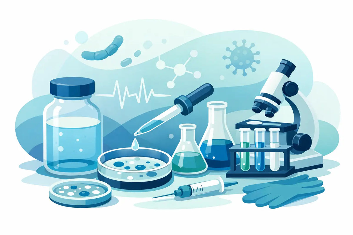 Cuándo usar agua bacteriostática en investigación
