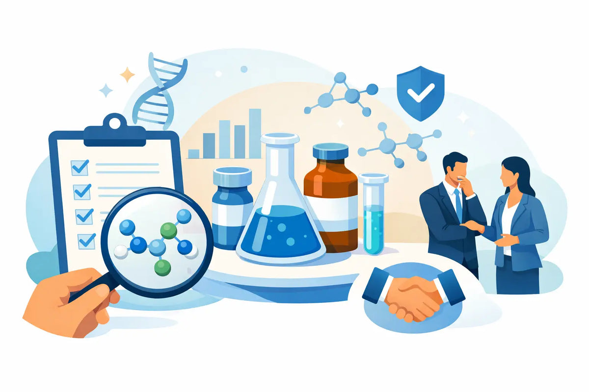 Top criterios para evaluar proveedores de péptidos