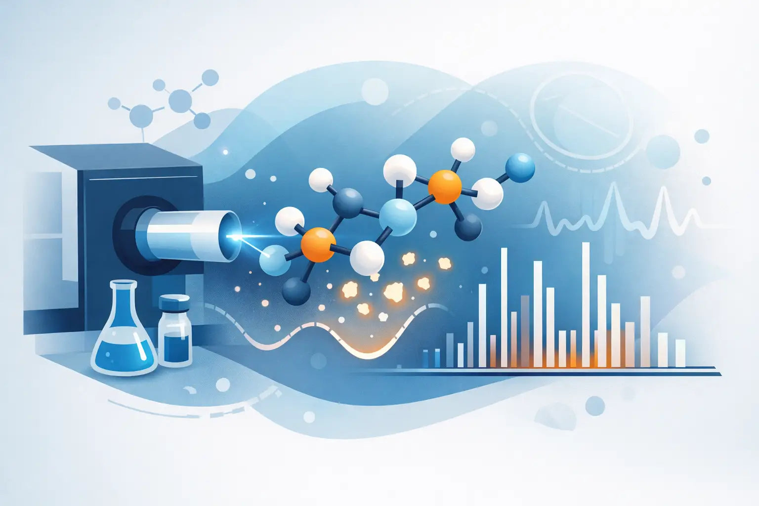 Espectrometría de masas en péptidos