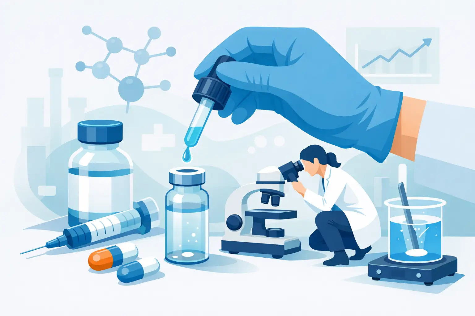 Cómo diluir retatrutida con precisión en investigación